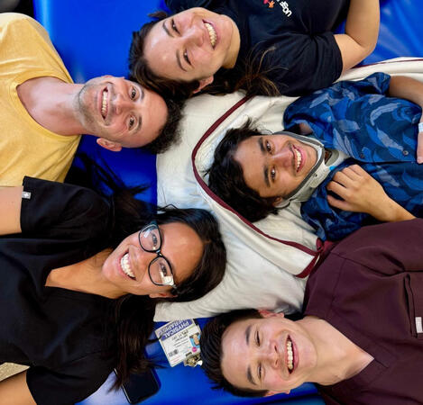 With another team, the UCSF Children's Hospital PT/OT stars